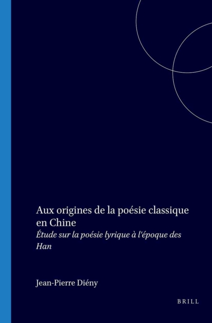 Aux origines de la poesie classique en Chine