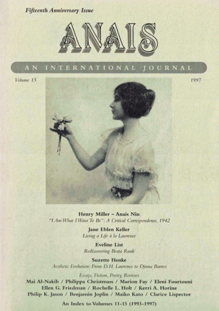 ANAIS: An International Journal, Vol. 15