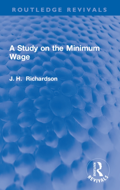 Study on the Minimum Wage