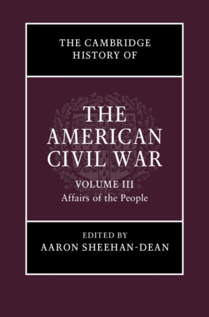 Cambridge History of the American Civil War: Volume 3, Affairs of the People