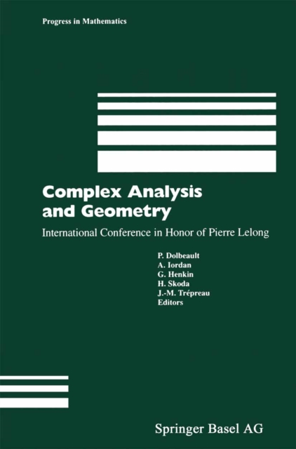 Complex Analysis and Geometry