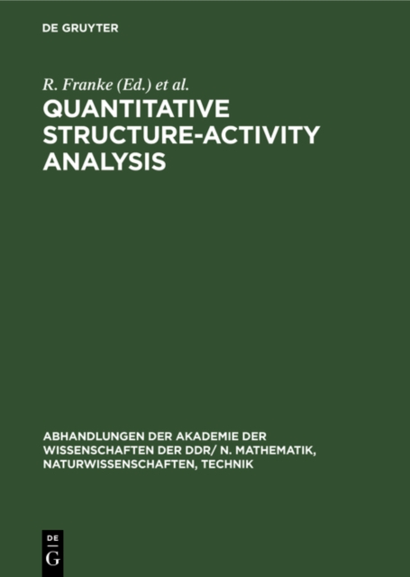 Quantitative Structure-Activity Analysis