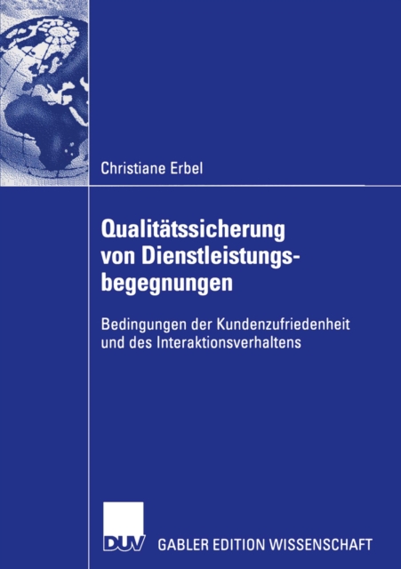 Qualitätssicherung von Dienstleistungsbegegnungen