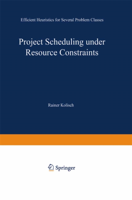 Project Scheduling under Resource Constraints