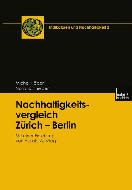 Nachhaltigkeitsvergleich Zürich — Berlin