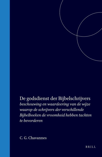 De godsdienst der Bijbelschrijvers