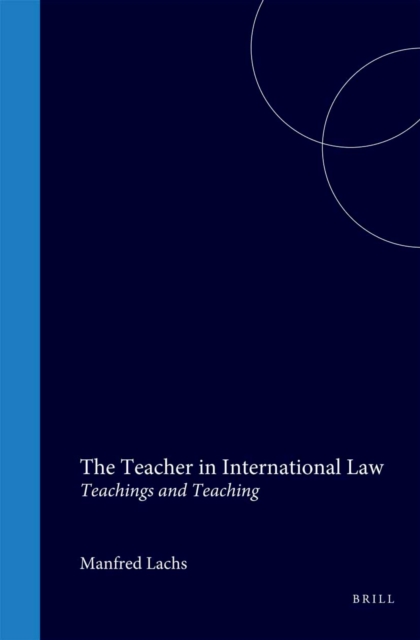 Teacher in International Law