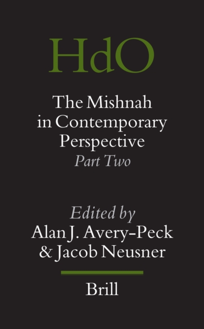 Mishnah in Contemporary Perspective