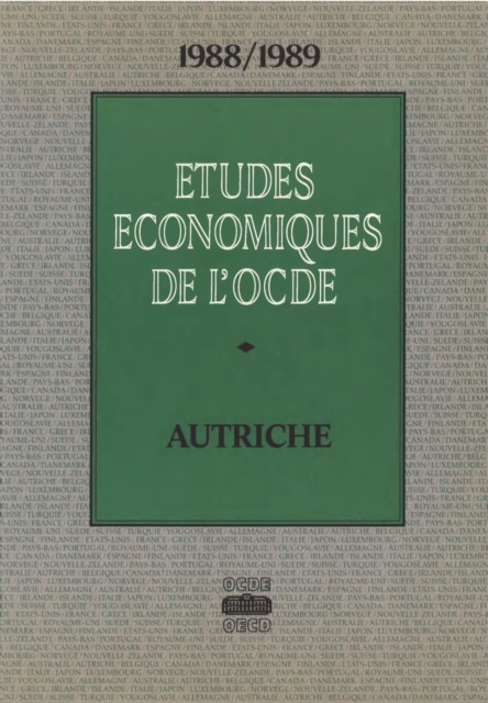 Etudes economiques de l'OCDE : Autriche 1989