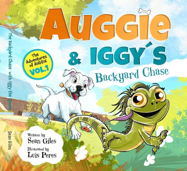 Auggie and Iggy's Backyard Chase