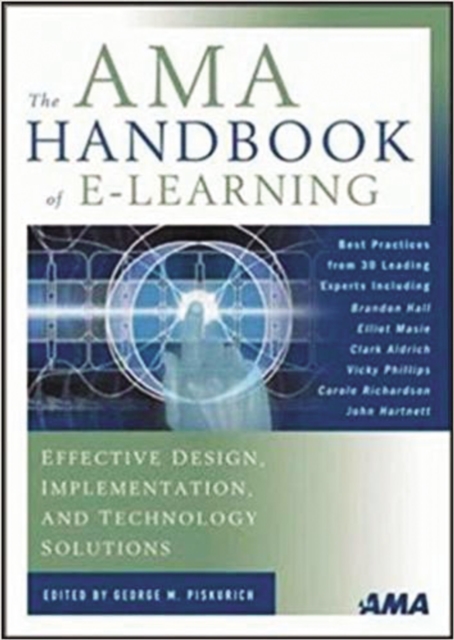 AMA Handbook of E-Learning