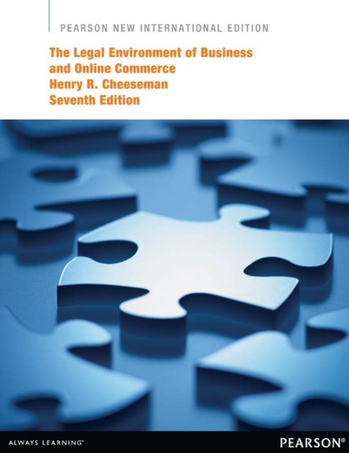 Legal Environment of Business and Online Commerce, The