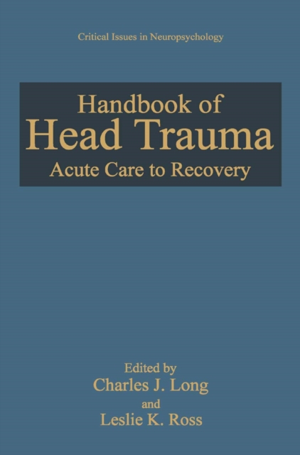 Handbook of Head Trauma