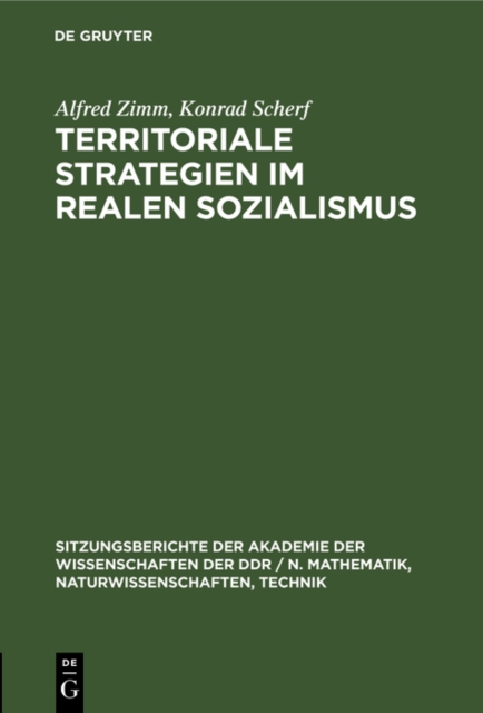 Territoriale Strategien im realen Sozialismus