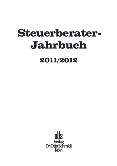 Steuerberater-Jahrbuch 2011/2012