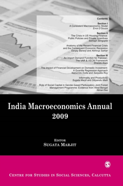 India Macroeconomics Annual 2009