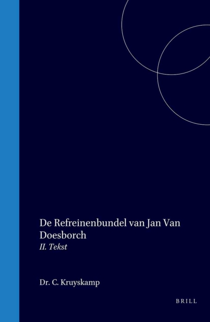 De Refreinenbundel van Jan van Doesborch