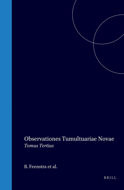 Observationes Tumultuariae Novae 3