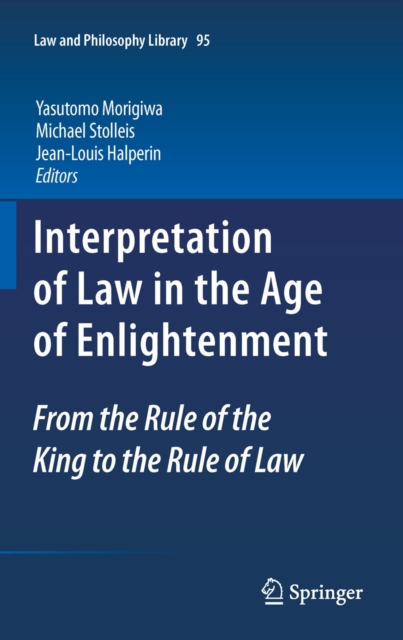 Interpretation of Law in the Age of Enlightenment