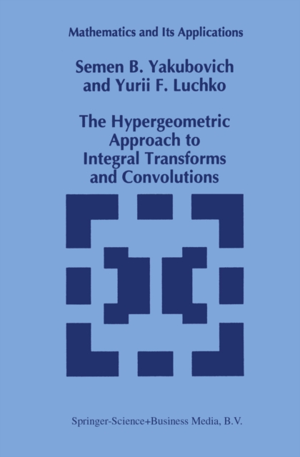 Hypergeometric Approach to Integral Transforms and Convolutions