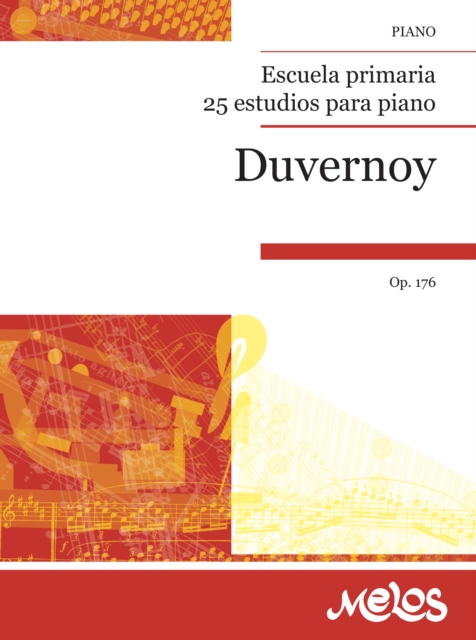 Dubernoy. Escuela primaria,  25 estudios para piano
