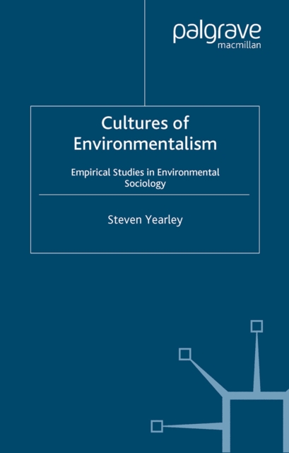 Cultures of Environmentalism