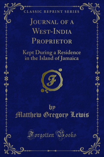 Journal of a West-India Proprietor