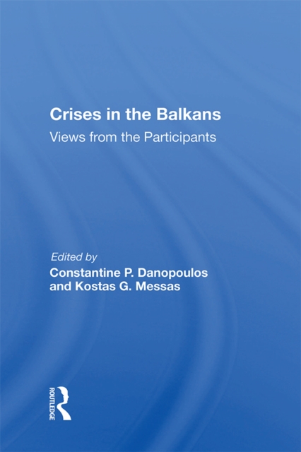 Crises In The Balkans