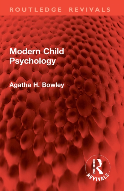 Modern Child Psychology