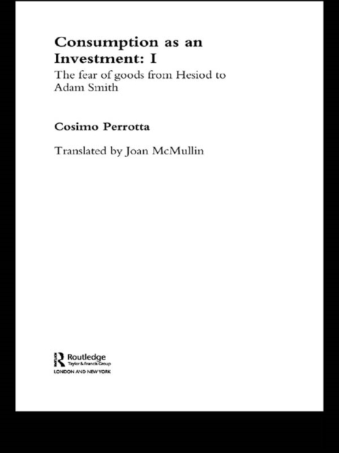 Consumption as an Investment