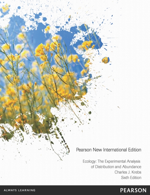 Ecology: The Experimental Analysis of Distribution and Abundance