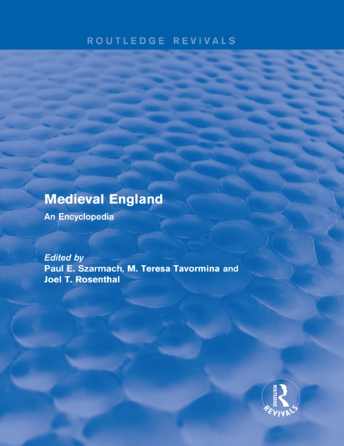 Routledge Revivals: Medieval England (1998)