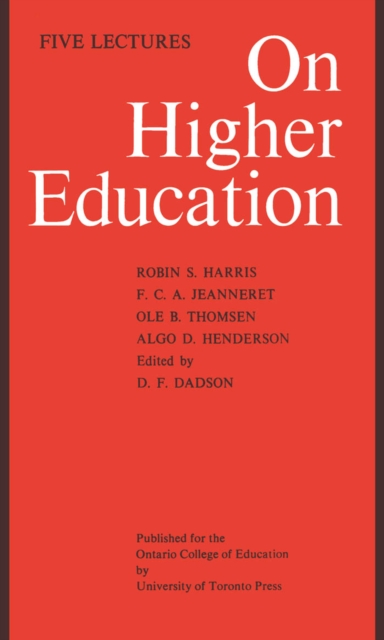 On Higher Education