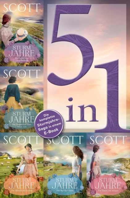 Sturmjahre - Ein Gefuhl von Unendlichkeit / Das Versprechen einer neuen Zeit / Melodie der Freiheit / Der Ruf des Glucks / Ein Traum von morgen - 5 Romane in einem Band