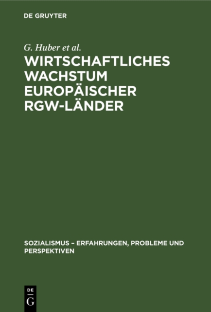 Wirtschaftliches Wachstum europaischer RGW-Lander