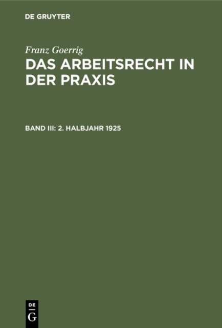 2. Halbjahr 1925
