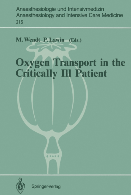 Oxygen Transport in the Critically Ill Patient