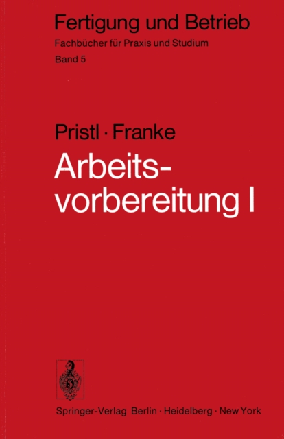 Arbeitsvorbereitung I