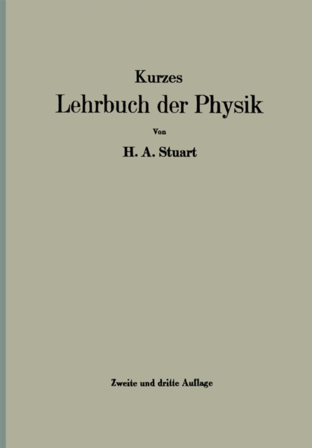 Kurzes Lehrbuch der Physik