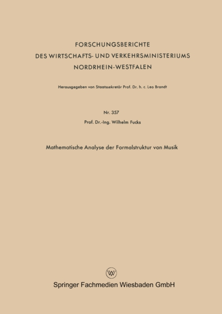 Mathematische Analyse der Formalstruktur von Musik