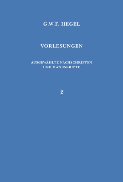 Vorlesungen über die Philosophie der Kunst