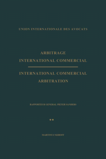 Arbitrage International Commercial / International Commercial Arbitration