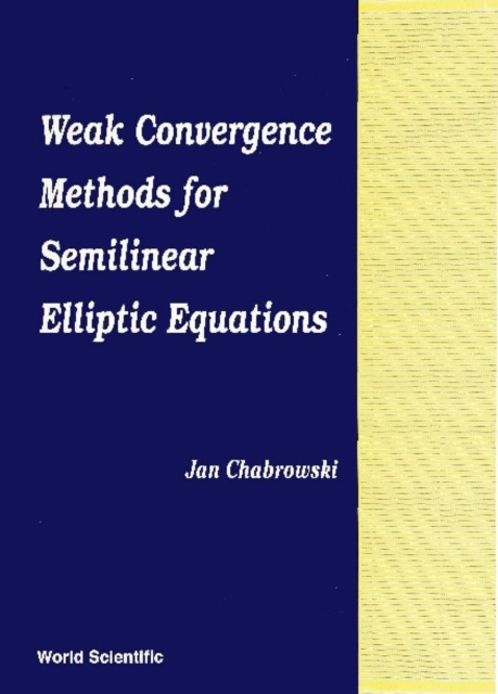 Weak Convergence Methods For Semilinear Elliptic Equations
