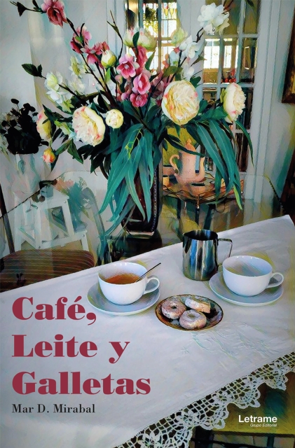 Café, leite y galletas