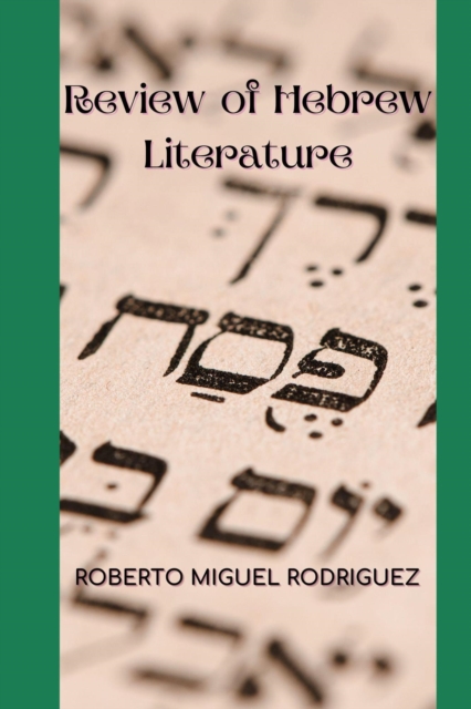 Review of Hebrew Literature