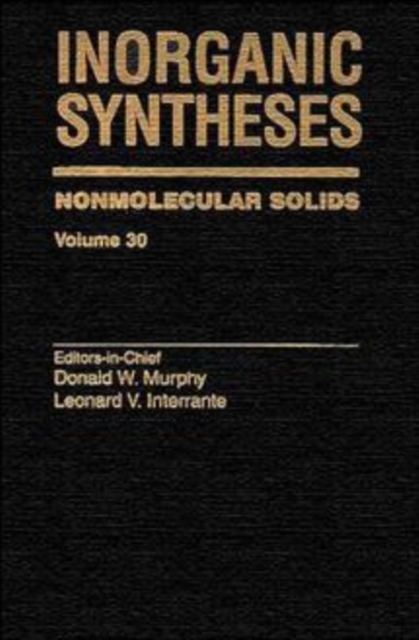 Nonmolecular Solids, Volume 30