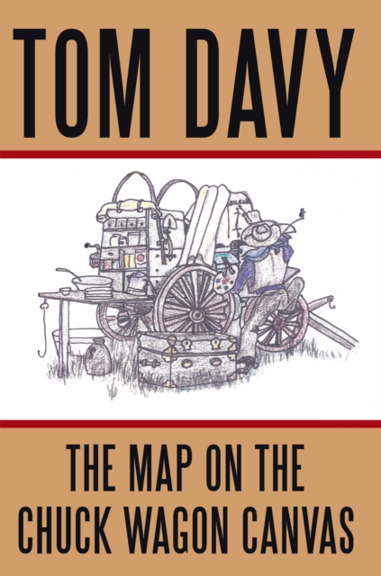 Map on the Chuck Wagon Canvas