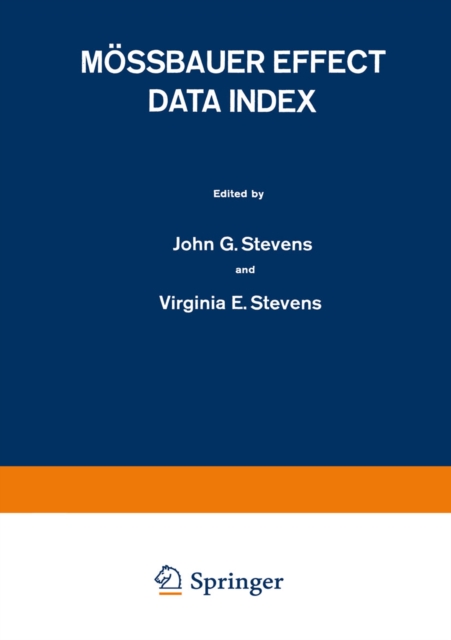 Mossbauer Effect Data Index