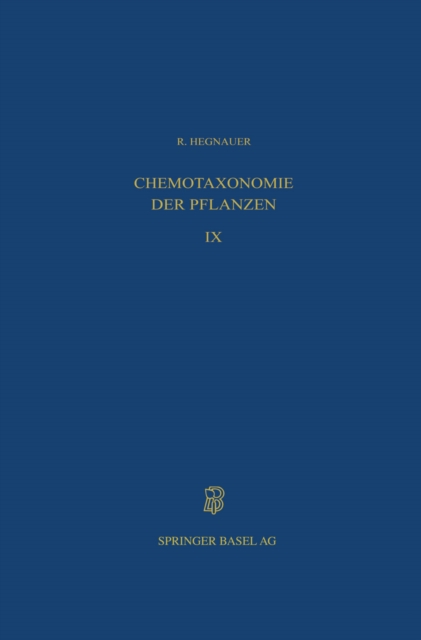 Chemotaxonomie der Pflanzen