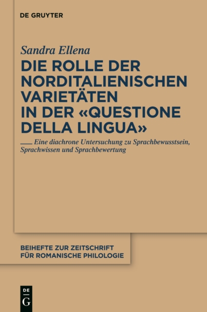 Die Rolle der norditalienischen Varietäten in der "Questione della lingua"